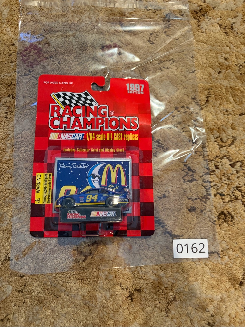 NWT Bill Elliot McDonald's NASCAR #94